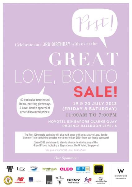 The Great Love, Bonito Sale poster
