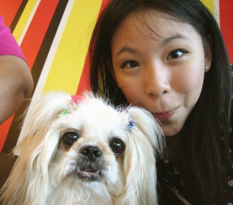 At her 11th birthday. The last time she dressed up.