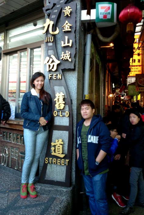 We're finally at Jiufen!