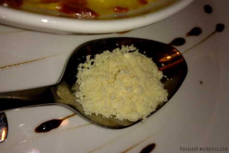 A spoonful of cheese!!