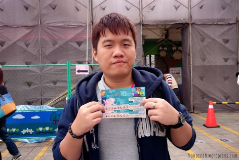 We got our discounted tickets!