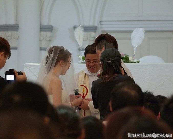 "I now pronounce you man and wife."