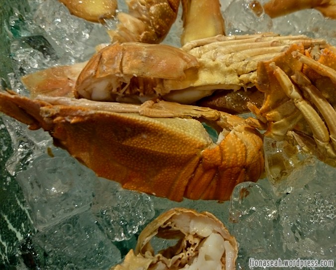 Crayfish also at sushi corner