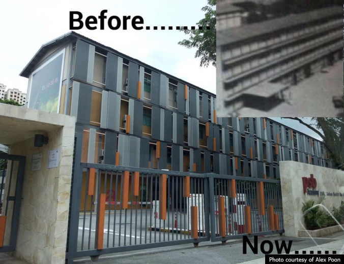 Bukit Ho Swee Secondary - before and now