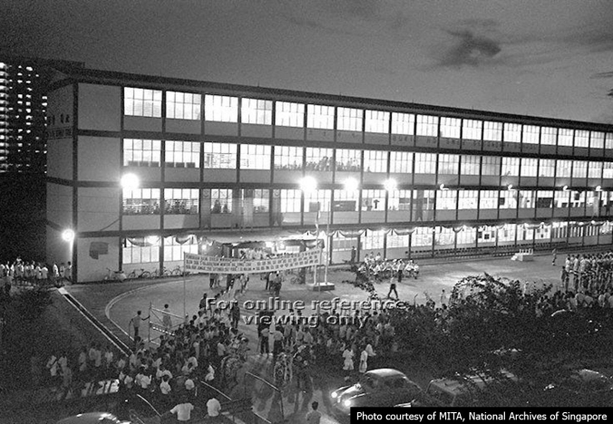 Bukit Ho Swee Secondary opening in 1967