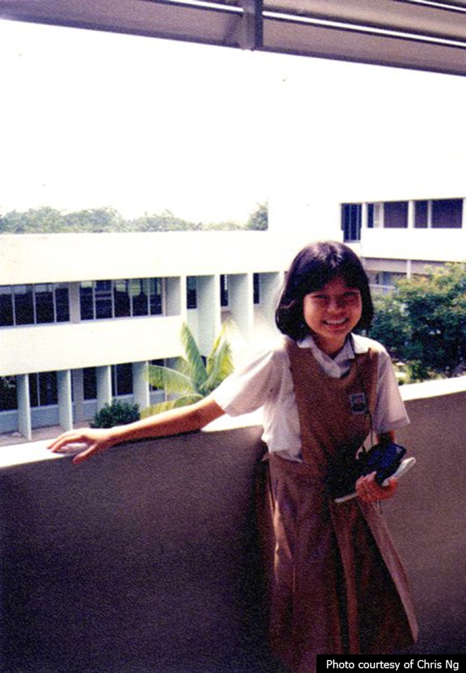 A Clementi North Primary student
