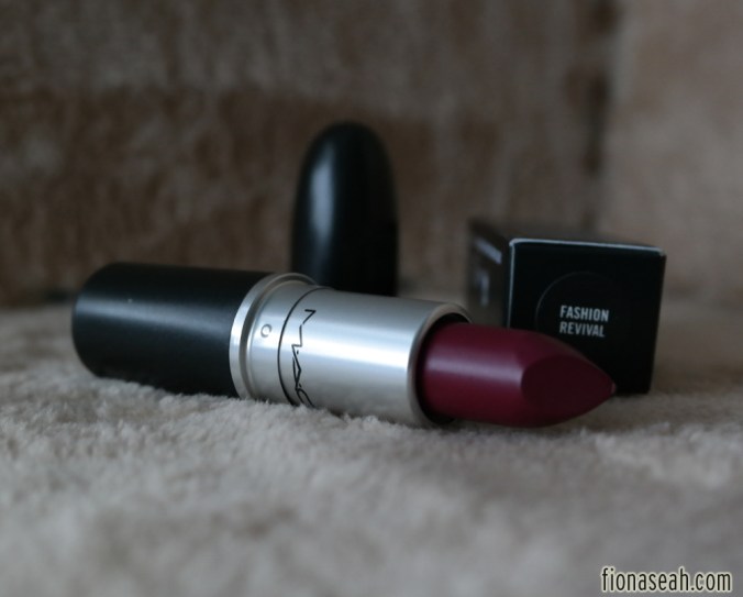 Fashion Revival is a deep raspberry with Matte finish (US$16).