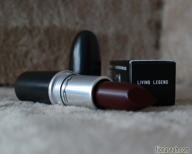 Living Legend is a deep plum with Matte finish (US16).