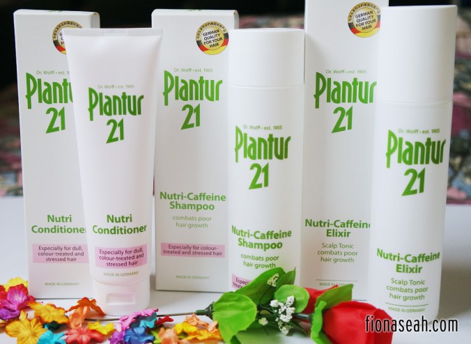 Products under Plantur21: Nutri-Caffeine Elixir, Nutri-Caffeine Shampoo & Nutri Conditioner