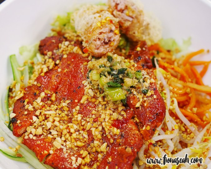 Close up of the pork chop