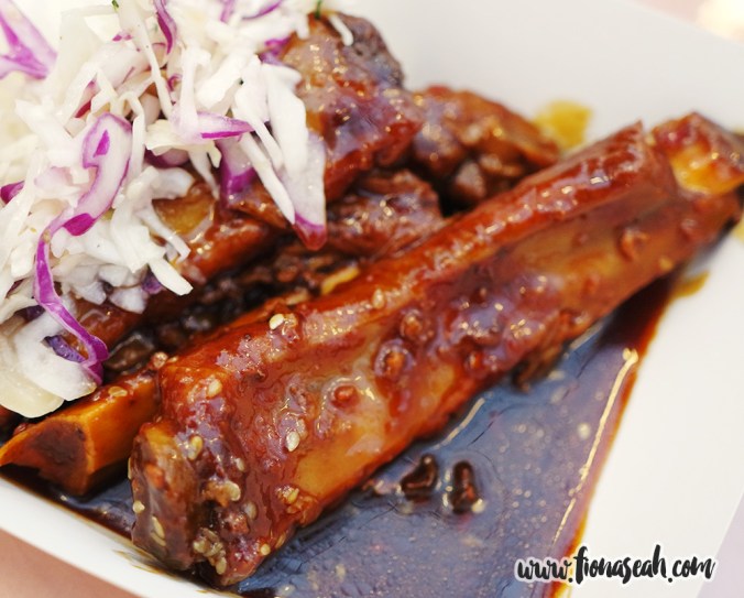 Char Siew Pork Spare Ribs with Steamed Rice (S$8) at Fern & Kiwi Bar & Eatery