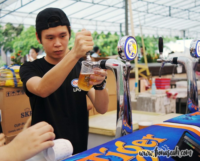 Beverage booth where you can get some booze
