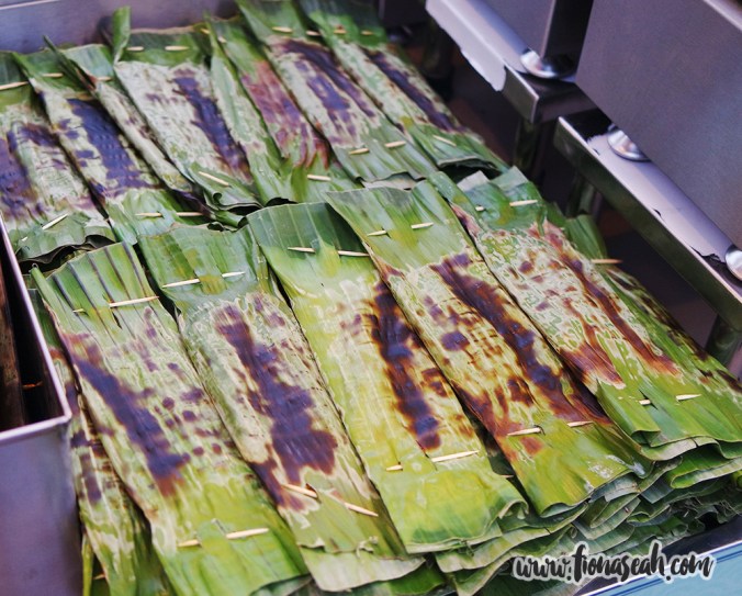 Nonya Otah (S$0.50) / Nonya Mackeral Fish Otah (S$1.30)