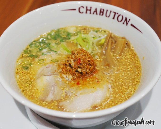 Chabuton Kara Kara Miso Ramen