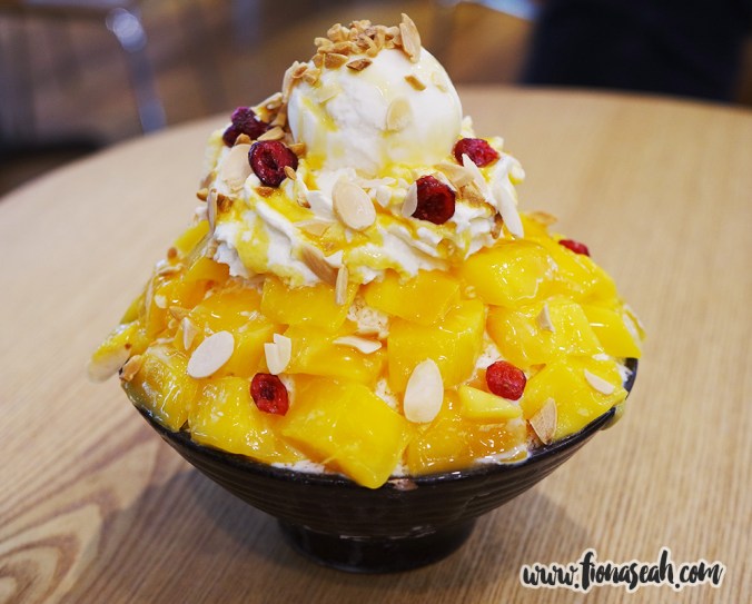 Mango Cheesecake Bingsu (Premium)