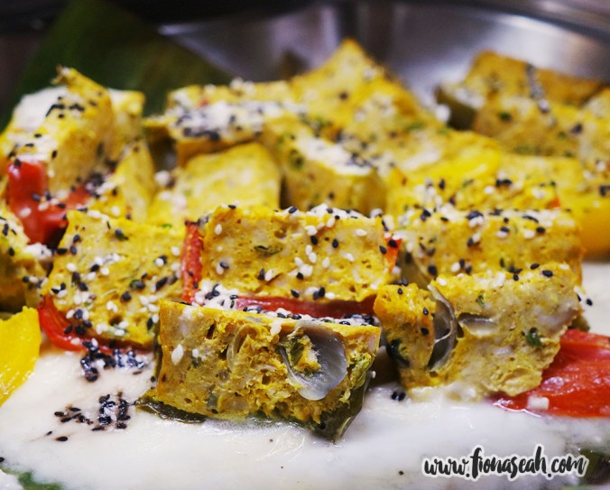 Crab-Chicken Meat Stuffed Grilled Bell Peppers