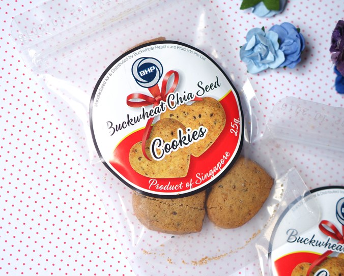 Buckwheat Chia Seed Cookies