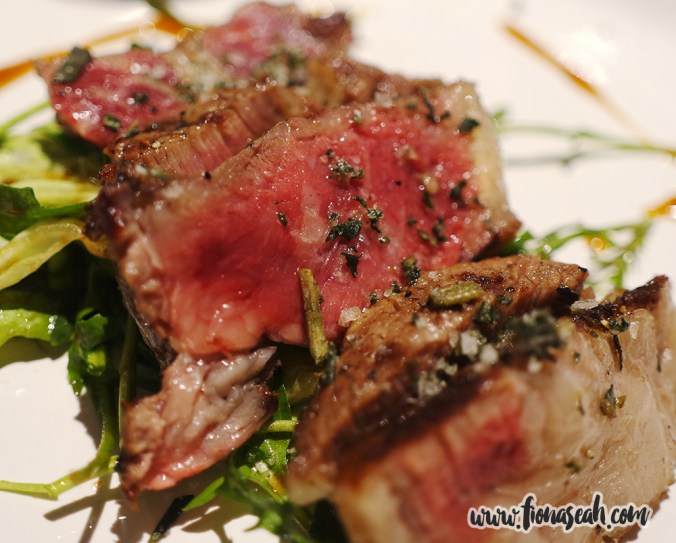 Grilled Black Angus OP Ribs with Rosemary Sea Salt & Rosemary Glaze