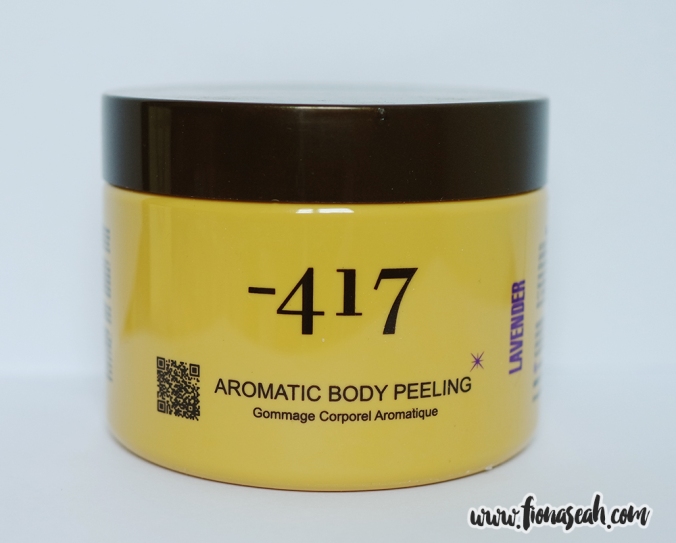-417 Aromatic Body Peeling in Lavender
