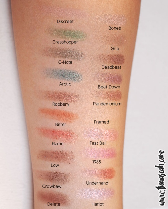 Urban Decay Vice 4 Swatch (click image to view in landscape mode)
