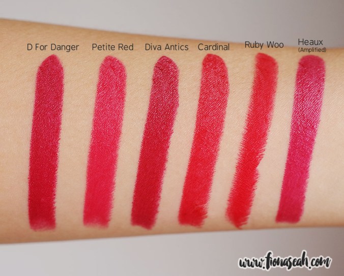 Diva Antics swatch comparisons