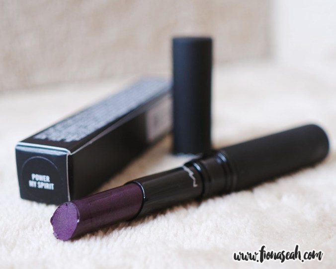 Power My Spirit is a deep black plum with Mattene finish