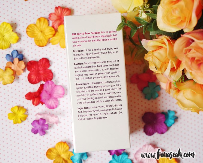 AHA Oily & Acne Solution 8 (100ml)