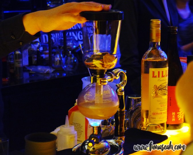 Concocting alcohol with a coffee mixer!