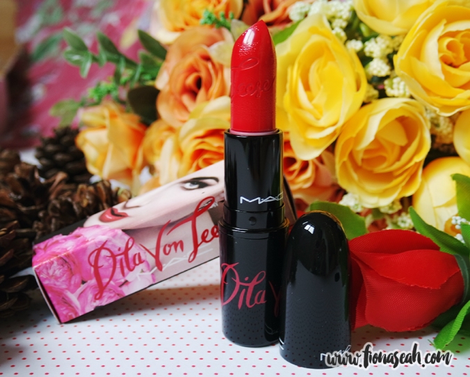 Von Teese is a vivid tomato red with Matte finish (US$18 / S$34)