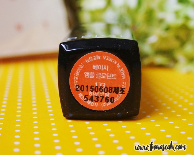 BEIGE Ampoule Glotint in #133 How Coral