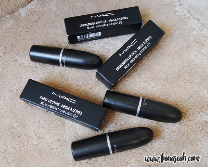 MAC Faerie Whispers Collection (lipsticks)