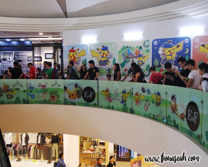 The queue on a Thursday afternoon