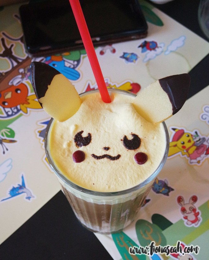 Iced Pikachu Latte