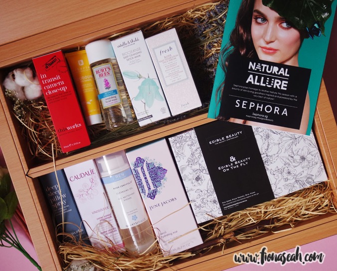 An overview of my beauty picks from the Sephora Natural Allure range