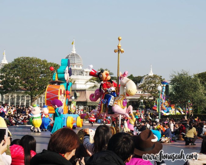 Joined the crowd to catch the parade!