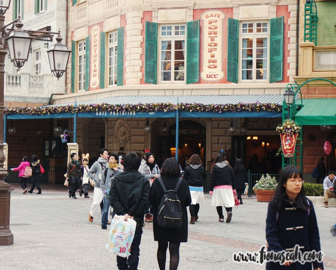 Outside Cafe Portofino