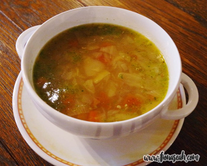 I can't remember what this was.. Maybe vegetable soup.