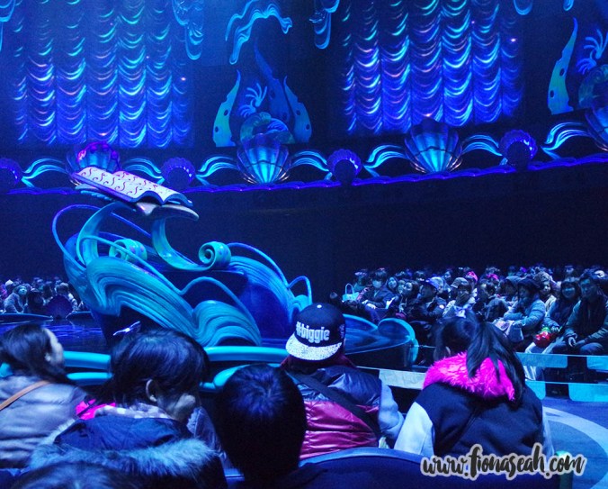 Inside the theatre before the live performance began.. It was a truly captivating one with lots of acrobatic elements. Photography is forbidden in the theatre