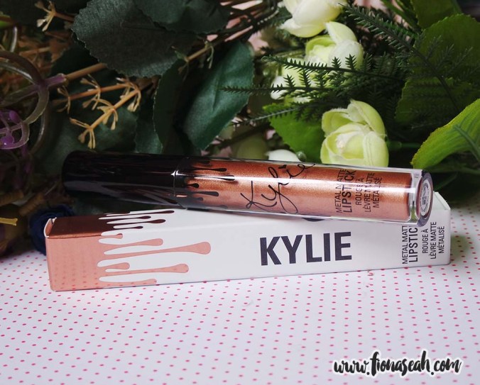 Kylie Cosmetics Metal Matte Liquid Lipstick in King K (US$18)