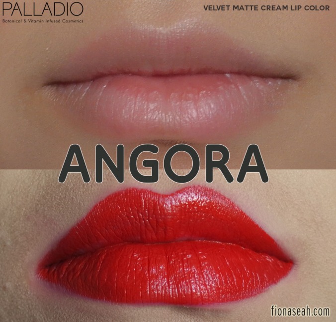 Palladio Velvet Matte Cream Lip Color in Angora