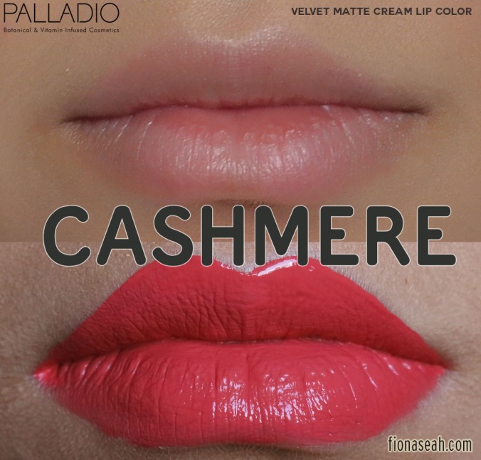 Palladio Velvet Matte Cream Lip Color in Cashmere