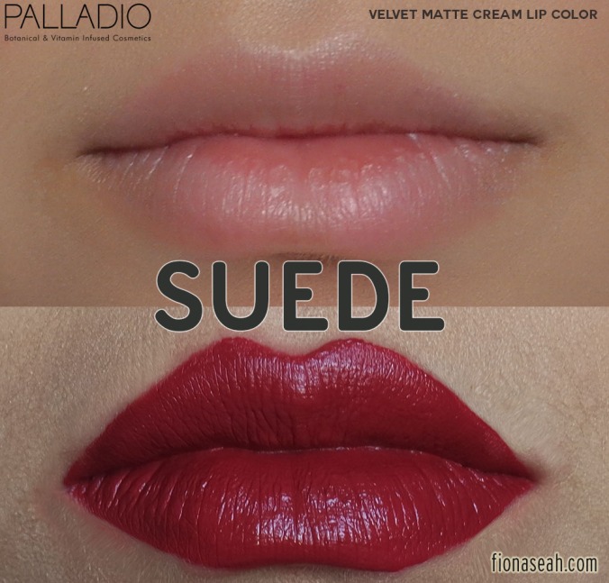 Palladio Velvet Matte Cream Lip Color in Suede