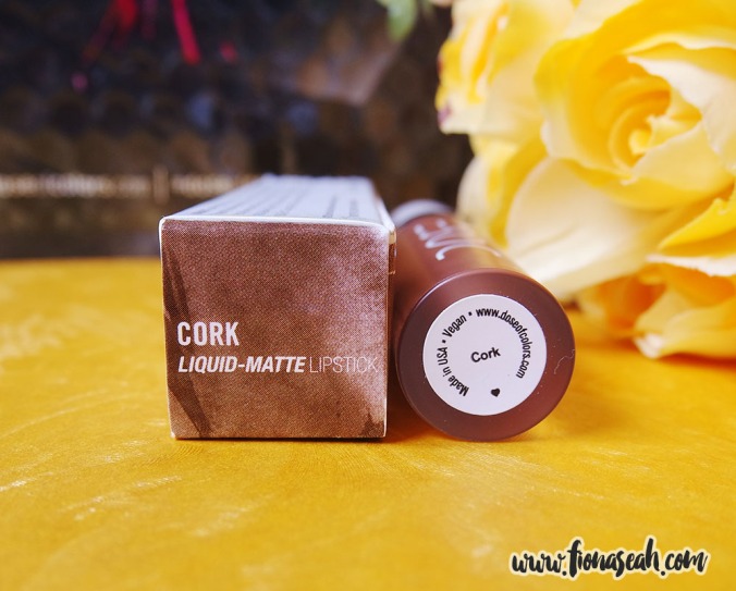 Dose of Color Matte Liquid Lipstick in Cork