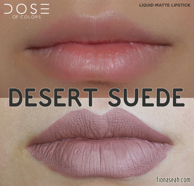 Dose of Color Matte Liquid Lipstick in Desert Suede