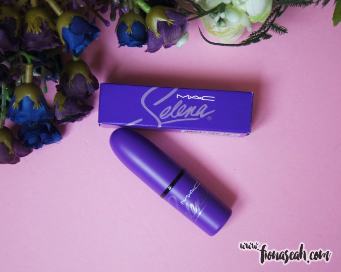 M.A.C Selena lipstick packaging