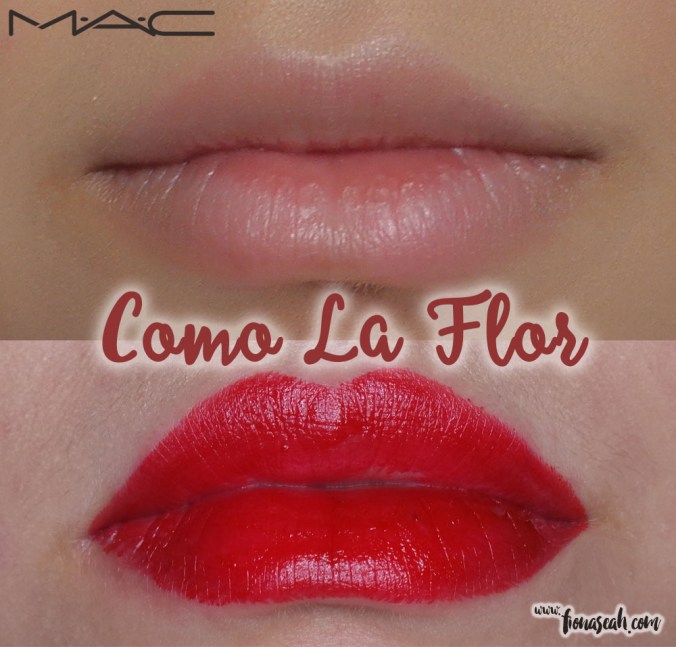 M.A.C Selena lipstick in Como La Flor