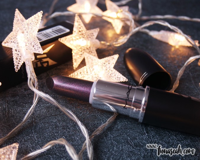 M.A.C X Star Trek lipstick in Kling-It-On