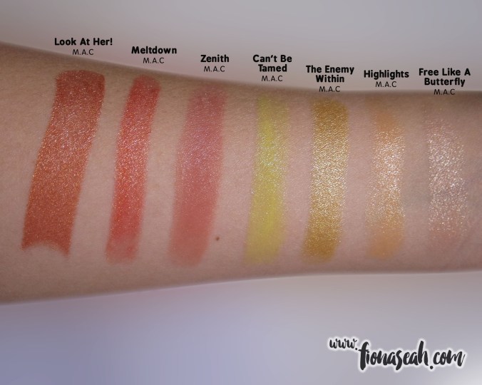 The Enemy Within swatch comparison