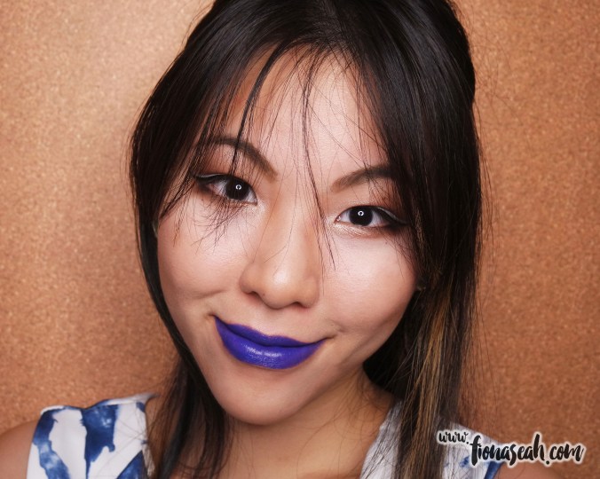 MAC Good Luck Trolls lipstick in Midnight Troll