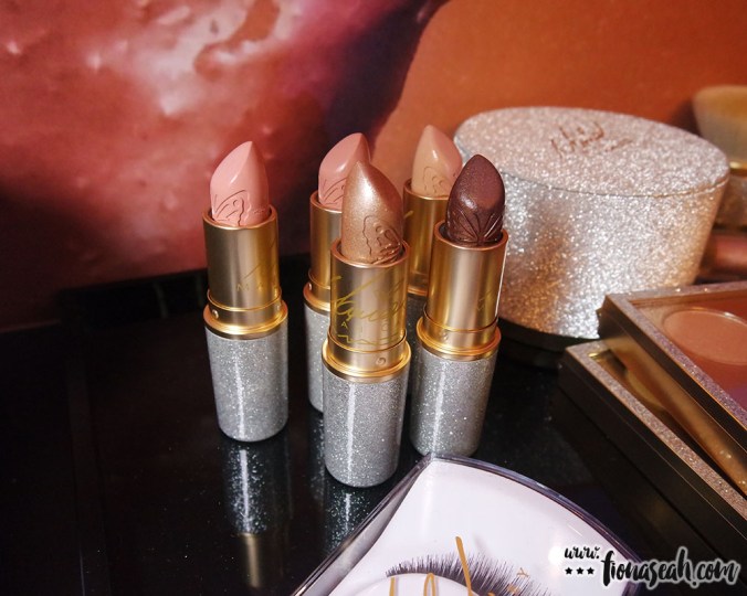 All M.A.C X Mariah Carey Holiday 2016 lipsticks